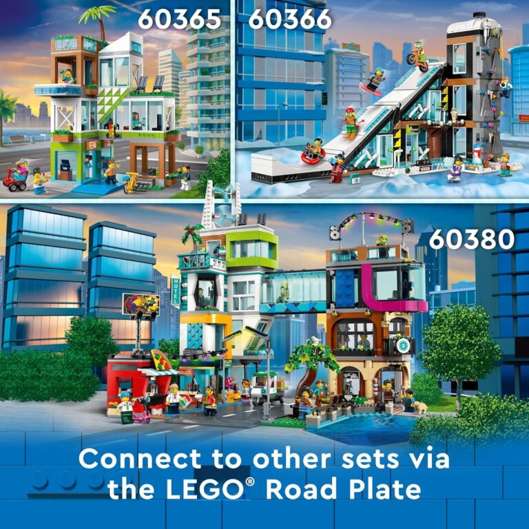 LEGO My City Street Skate Park Set